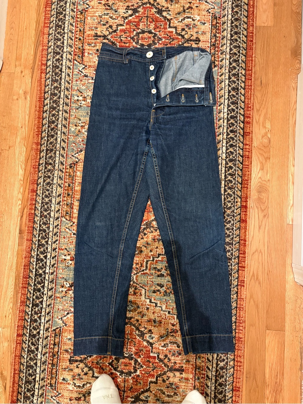 Jesse Kamm Ranger Pant in dark denim